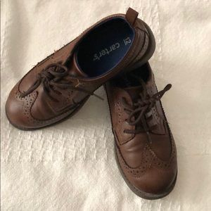 Carter’s boys brown dress shoe